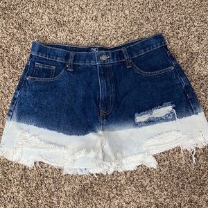High Waisted Jean Shorts